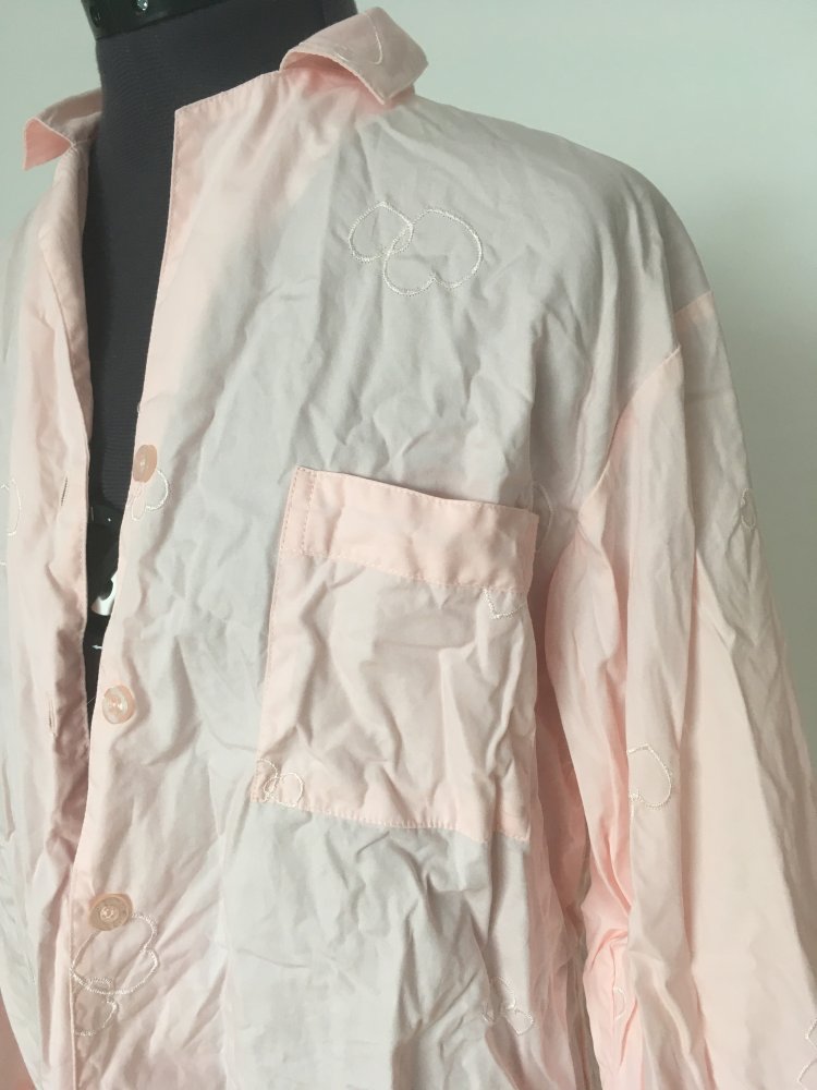 NEU - Desiree Pyjama Oberteil, pink - 100 % Baumwolle, Gr. S - M / 36 - 38