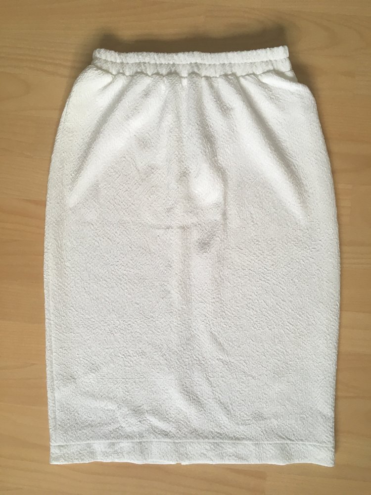 NEU - Liz Baker Rock mit Gummibund, weiß - Gr. S / 36