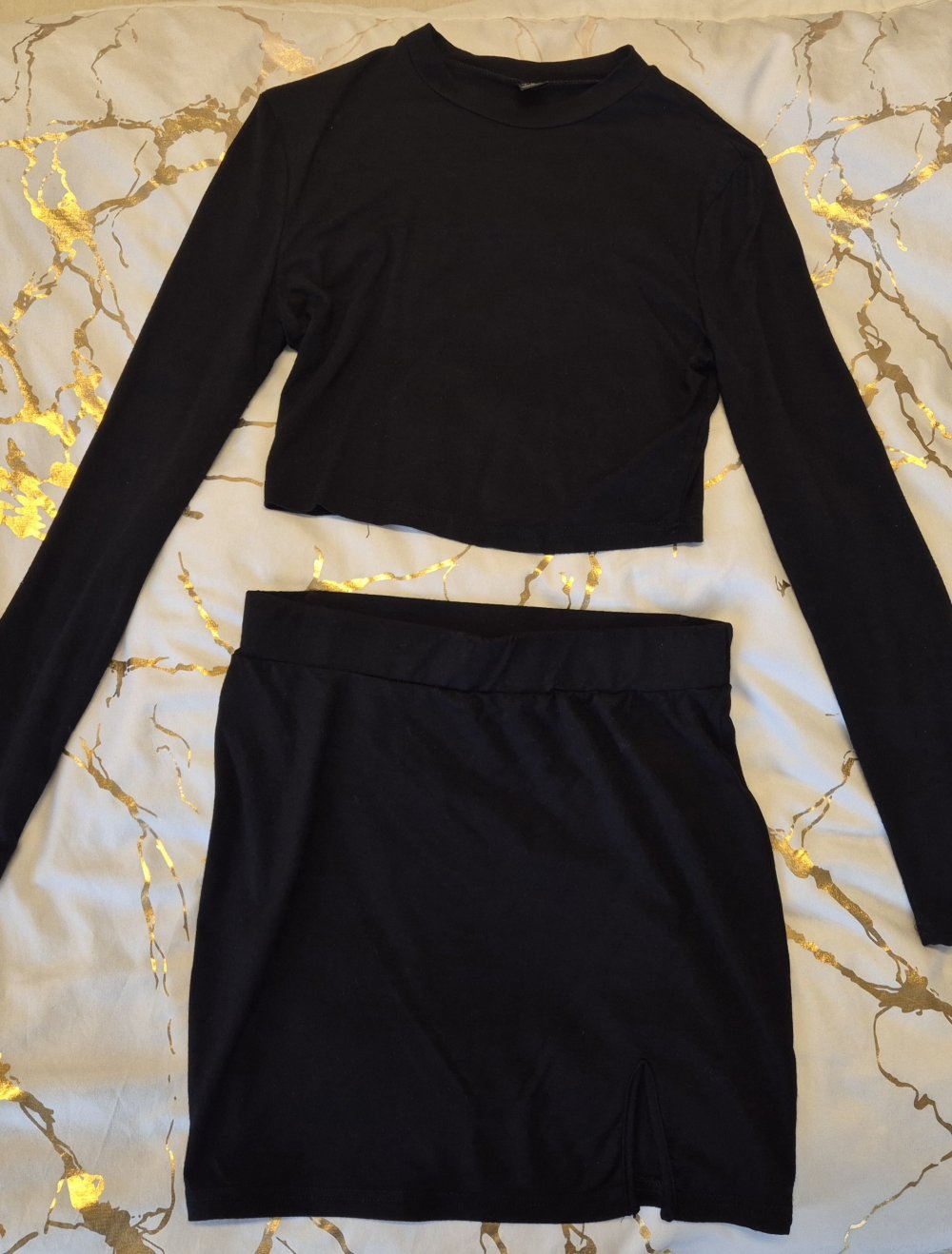 Oberteil und Rock Set