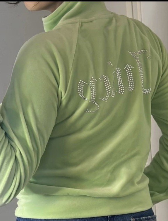 Juicy Couture Velour Nicki Sweatshirt Jacke