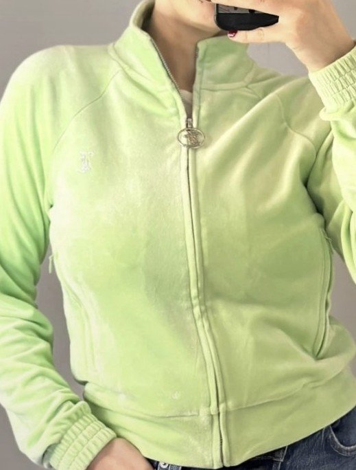 Juicy Couture Velour Nicki Sweatshirt Jacke