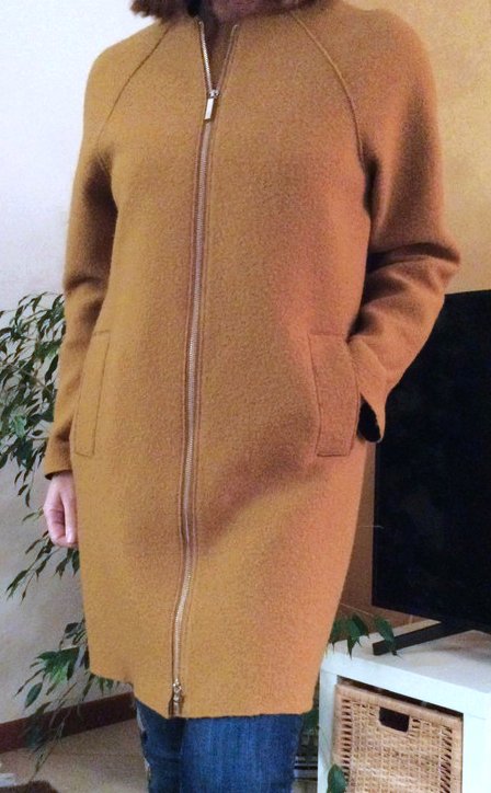 Stefanel Mantel 100% Wolle Größe M