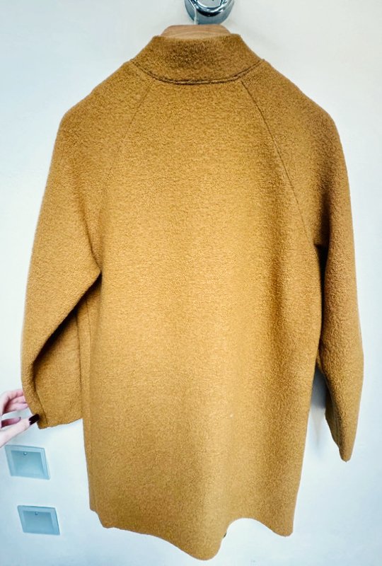 Stefanel Mantel 100% Wolle Größe M