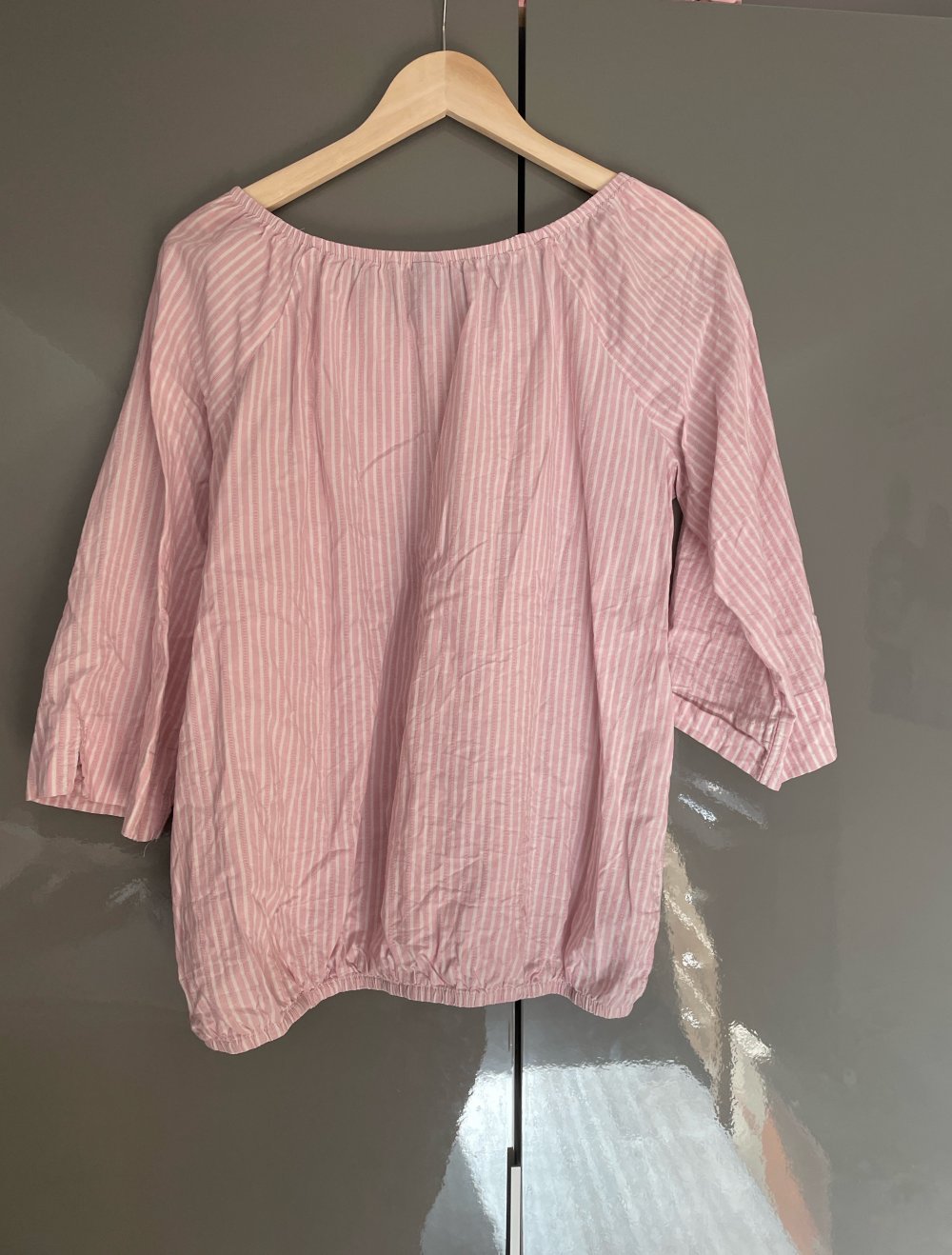 rosa gestreifte Bluse Gr. 42