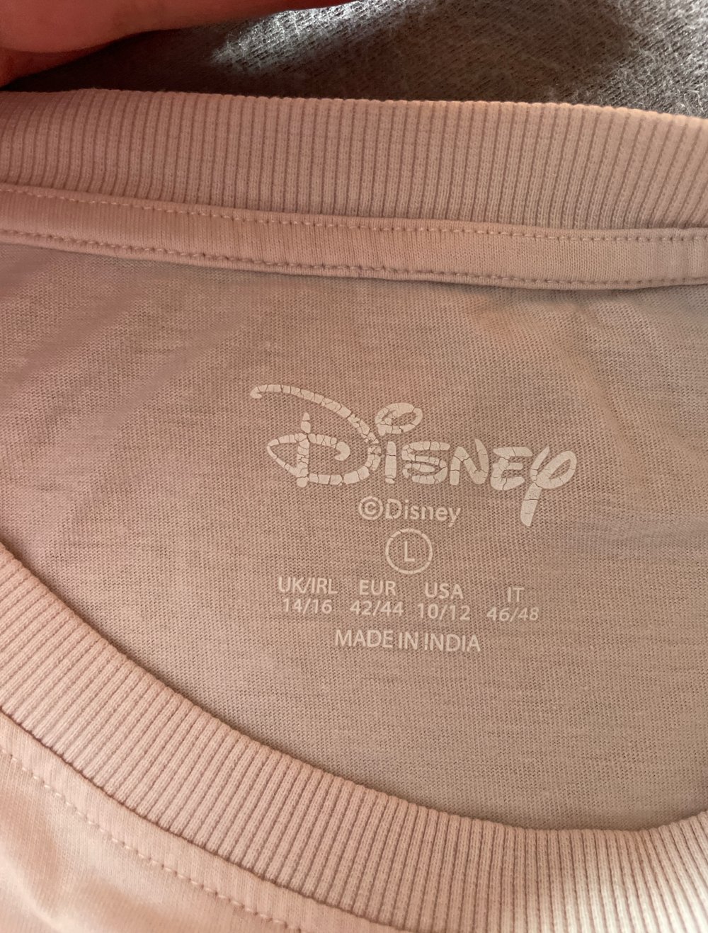 rosa Minni-Mouse Shirt Gr. L