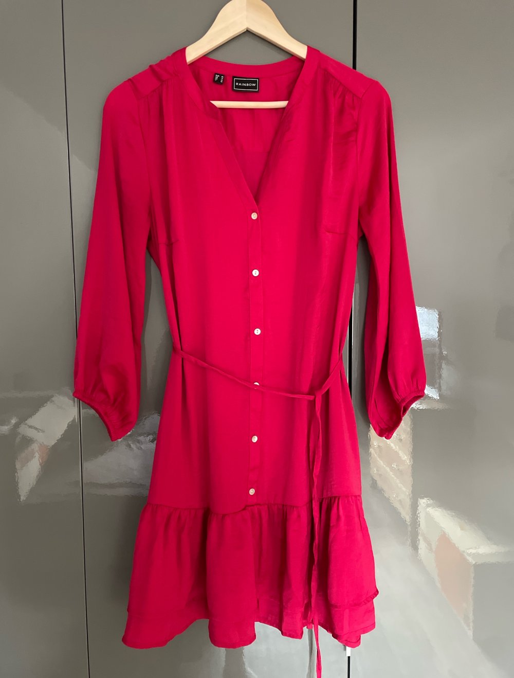 Pinkes Leichtes Kleid Gr. 40