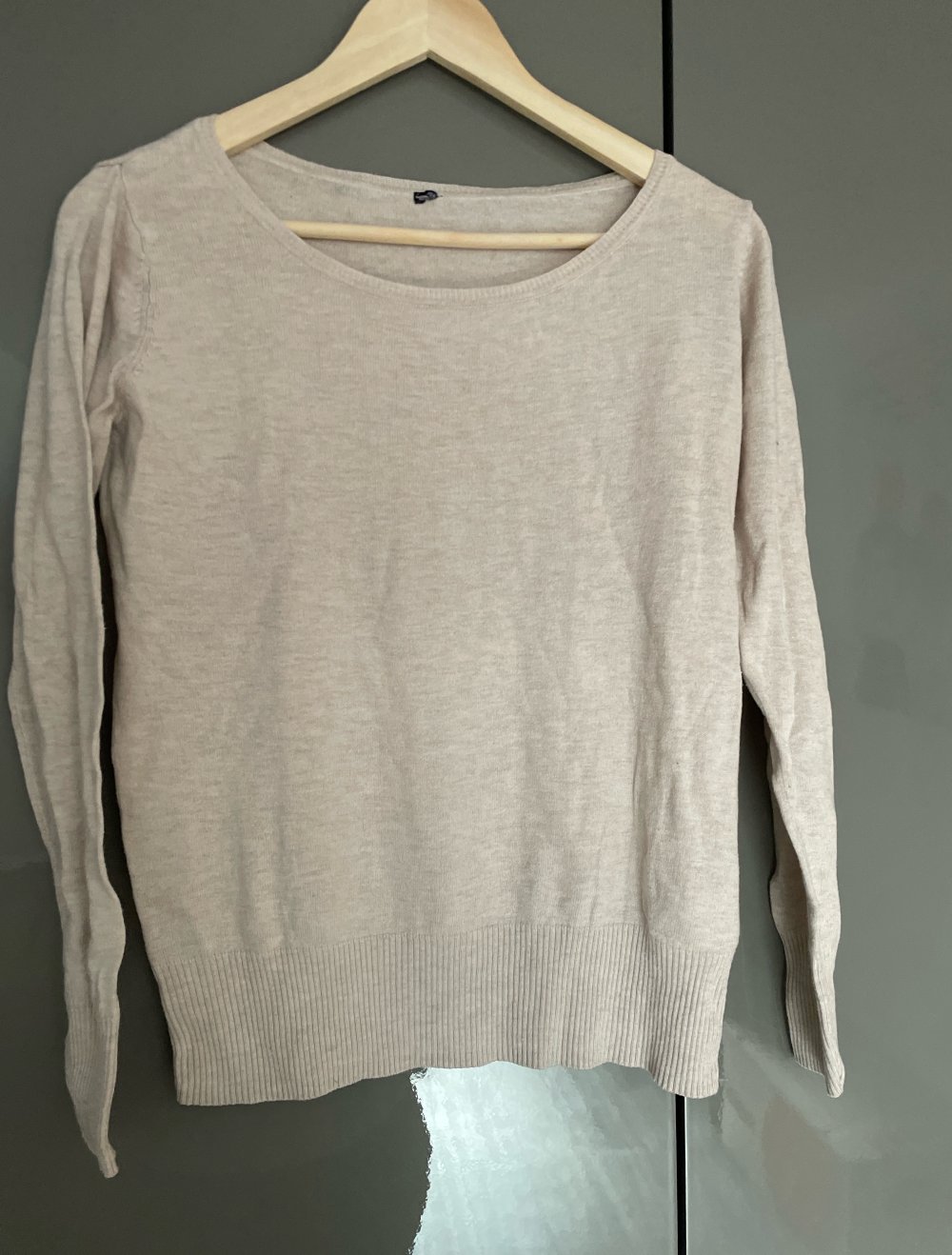dünner Pullover beige Gr.M-L