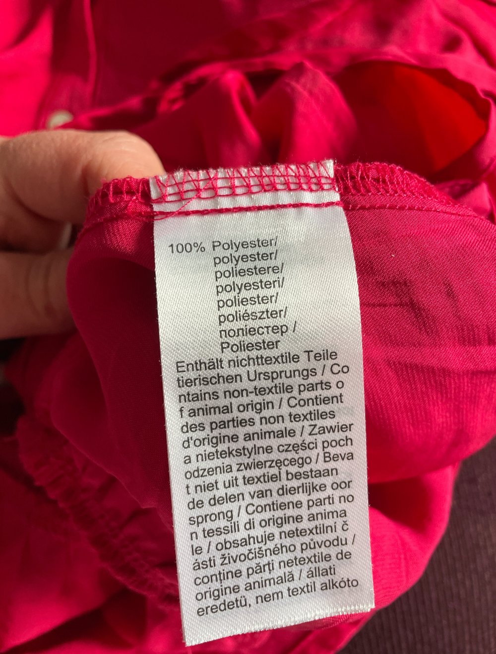 Pinkes Leichtes Kleid Gr. 40