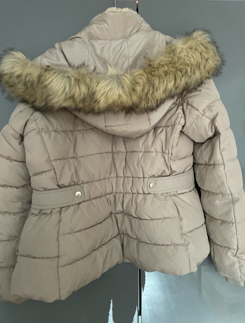 Winterjacke mit Fellkapuze Gr. M