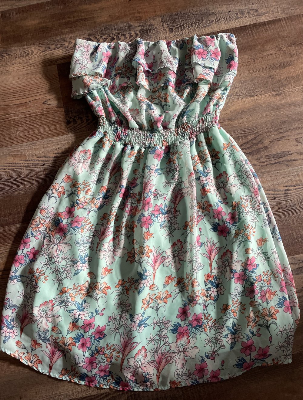 trägerloses Sommerkleid Gr.L-XL