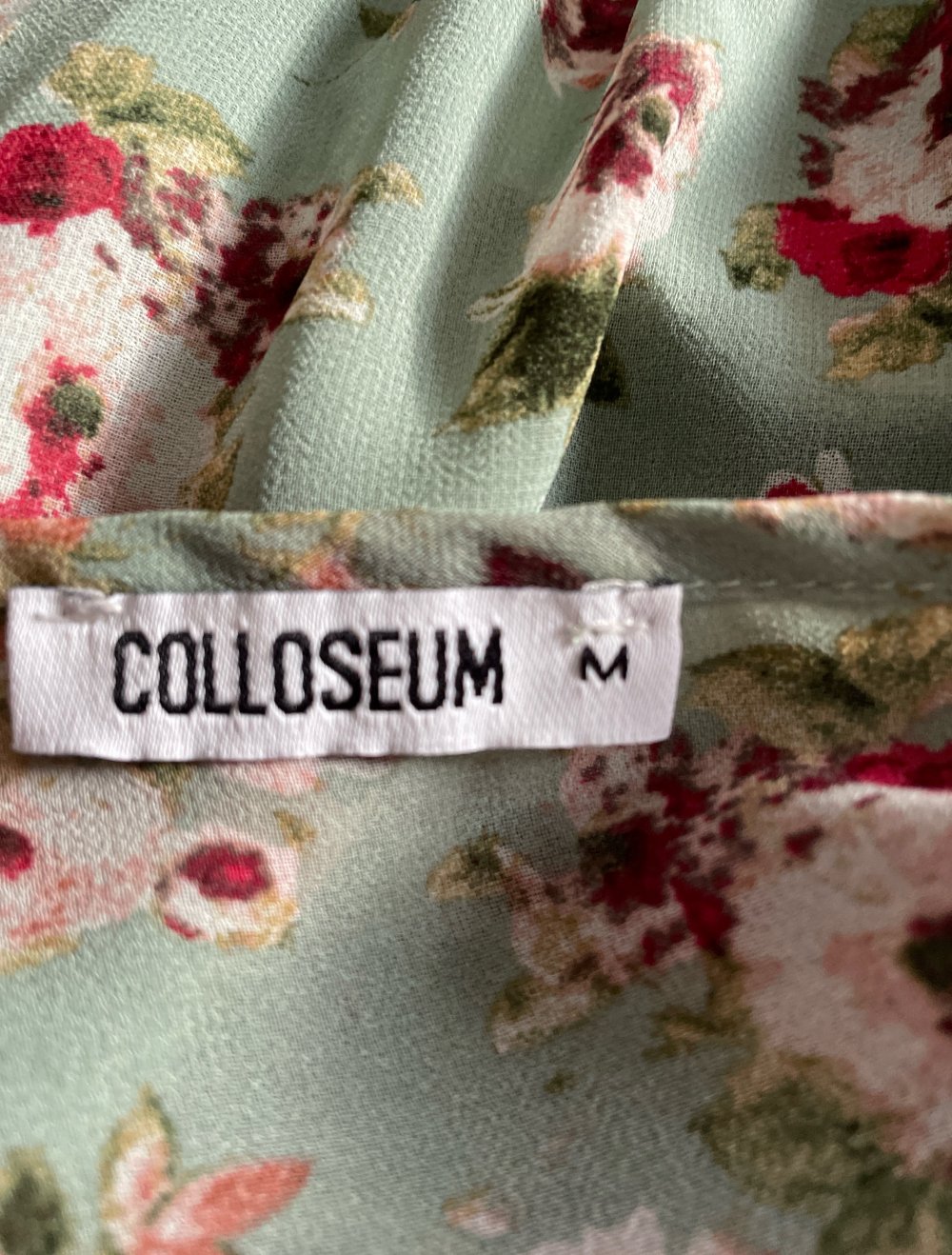 blaues Blümchenkleid Gr. M