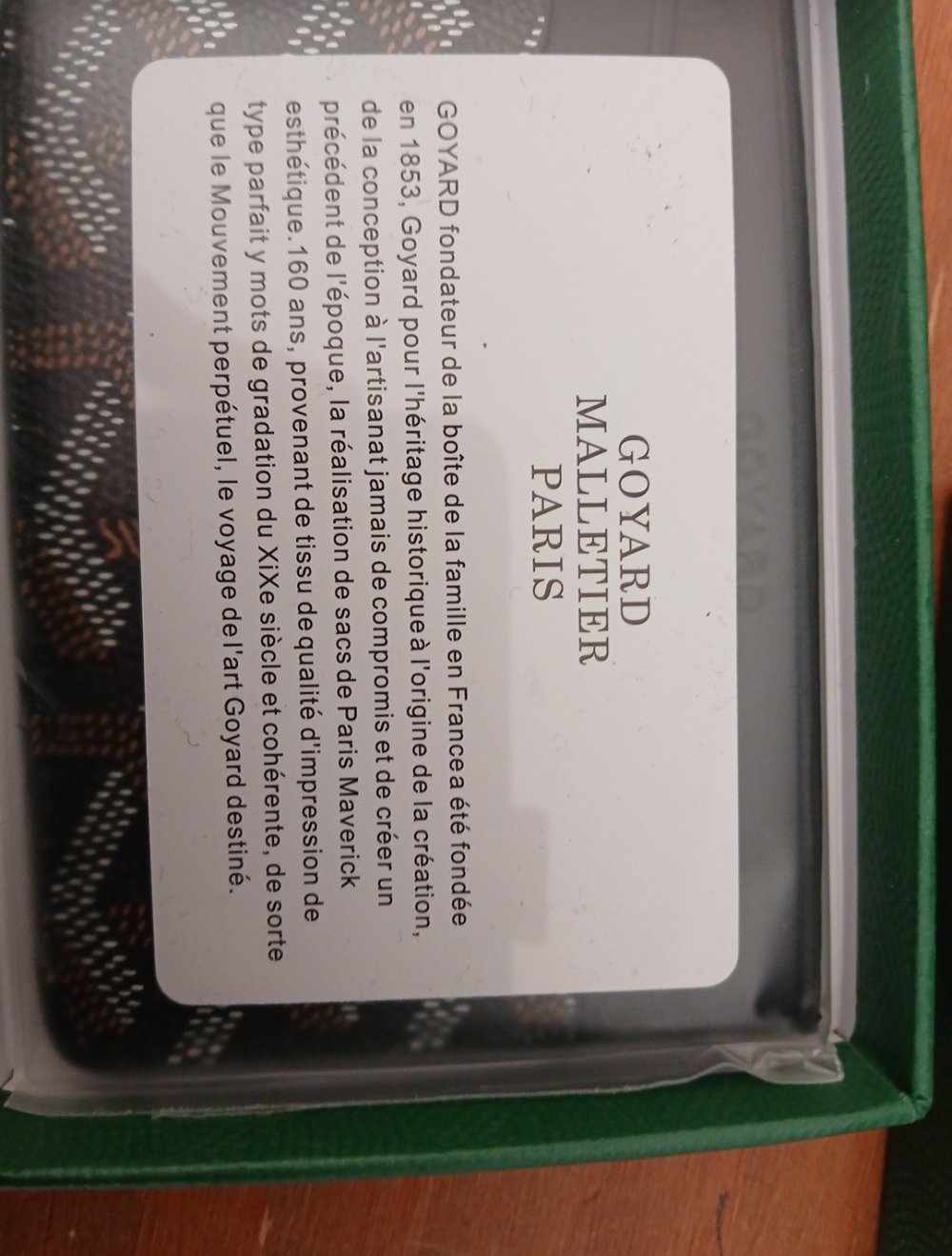 goyard Portemonnaie schwarz