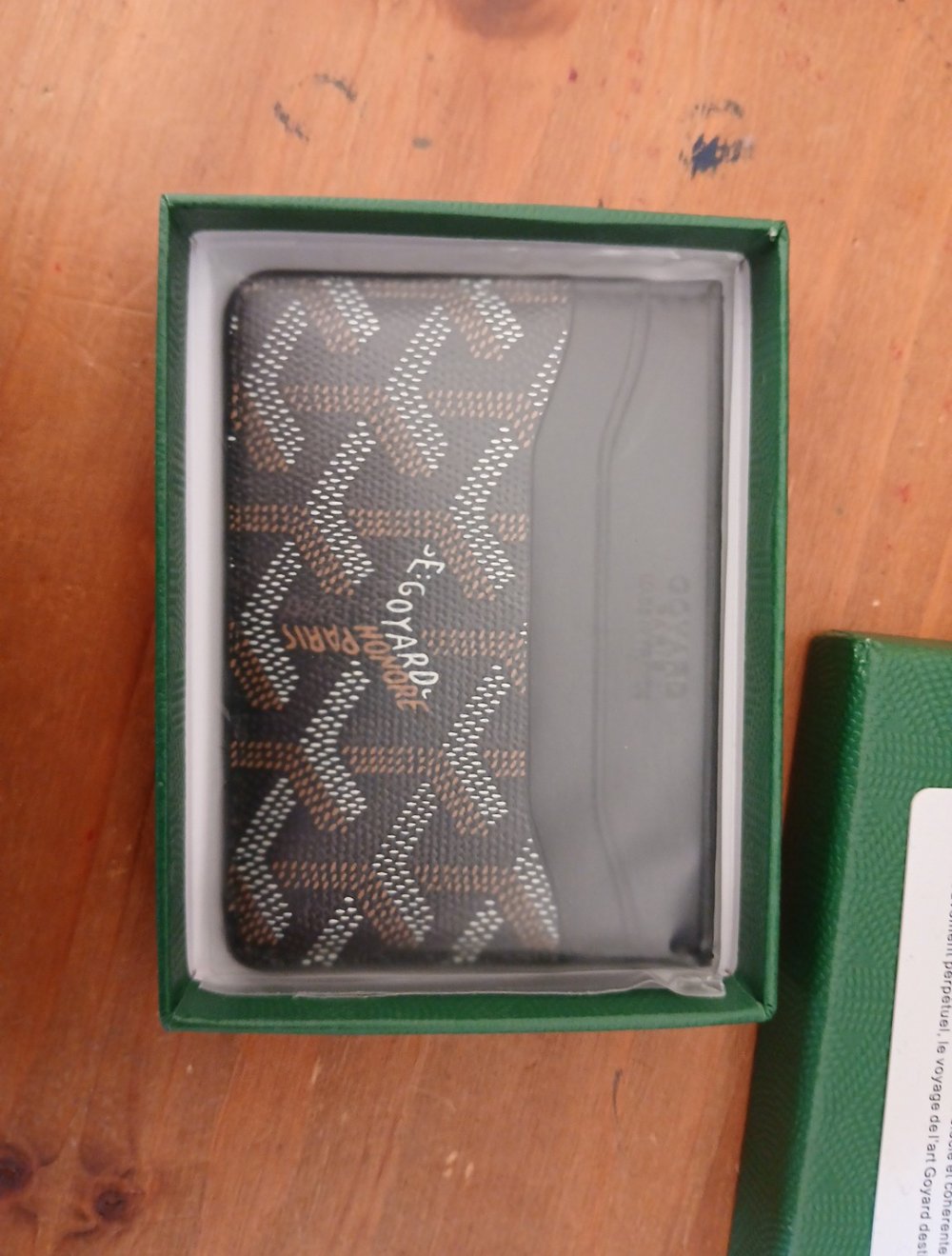 goyard Portemonnaie schwarz