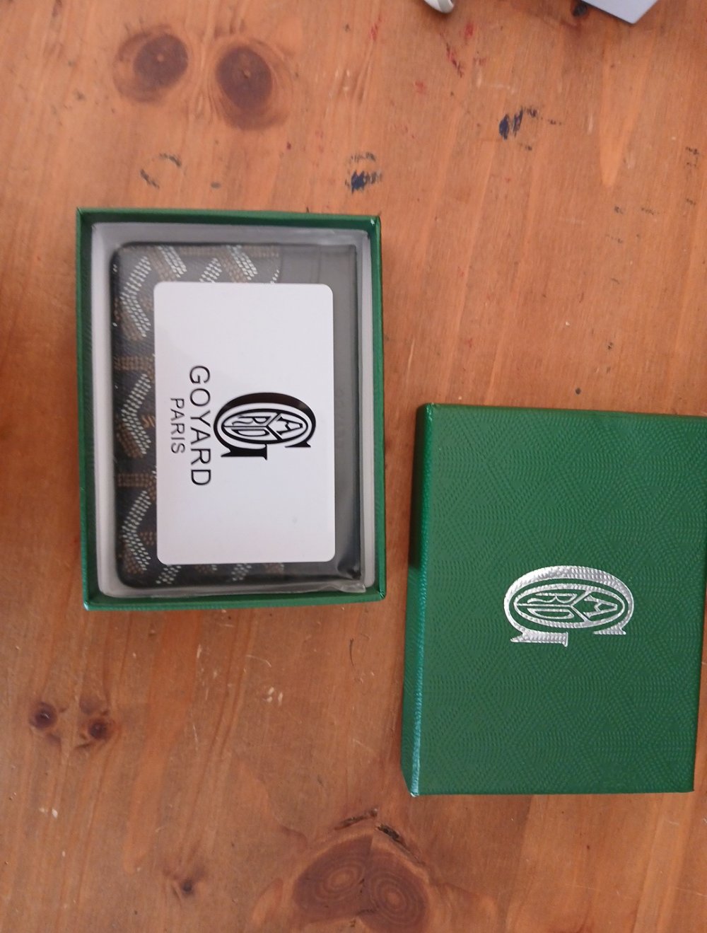 goyard Portemonnaie schwarz