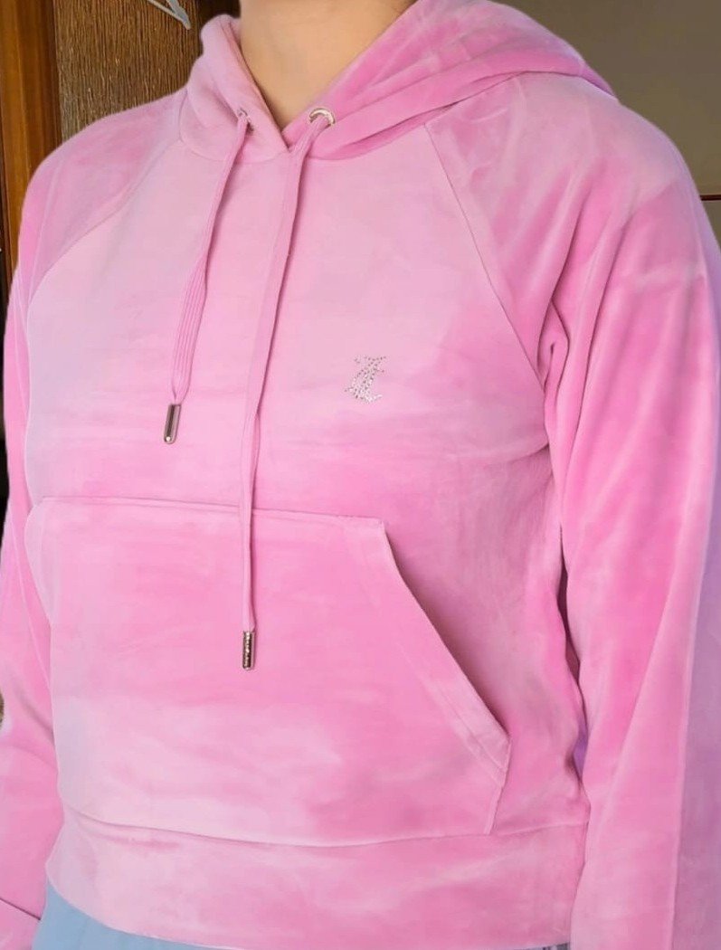 Juicy Couture velour Sweatshirt pullover pink