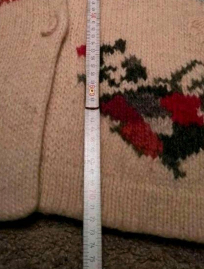 Original Vintage Strickjacke, Größe 42, 44
