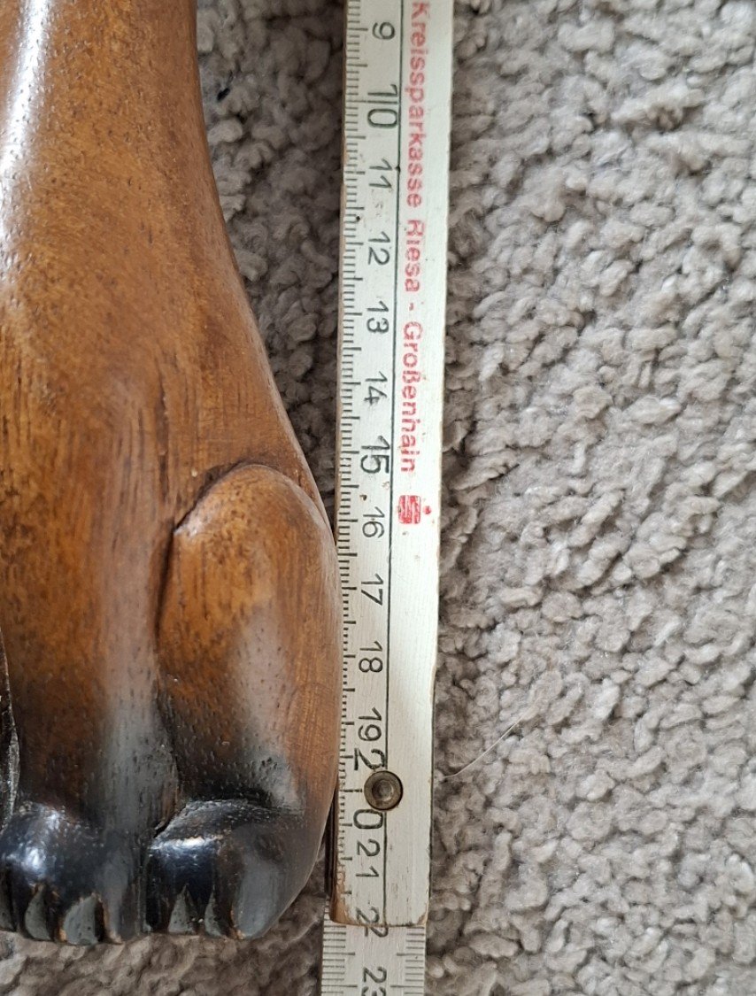 Deko Katzen aus Holz und Polyresin