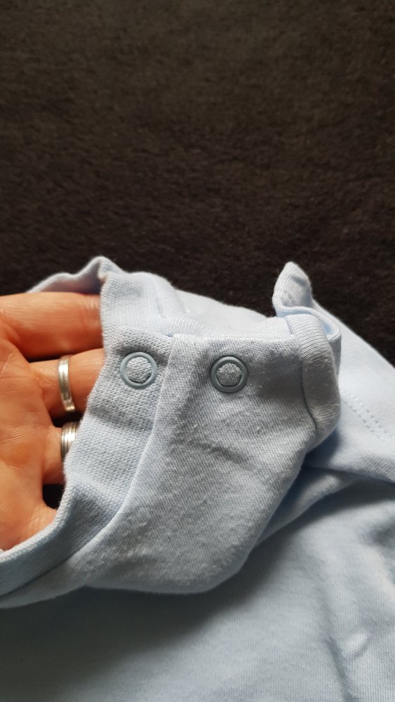 Hellblaues Shirt in Gr. 56 von Baby Club