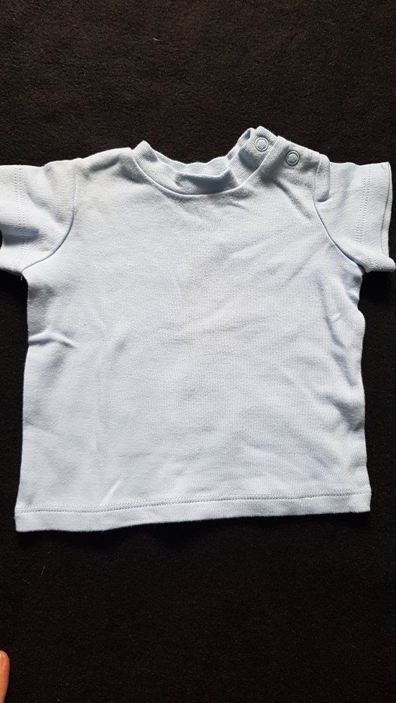 Hellblaues Shirt in Gr. 56 von Baby Club