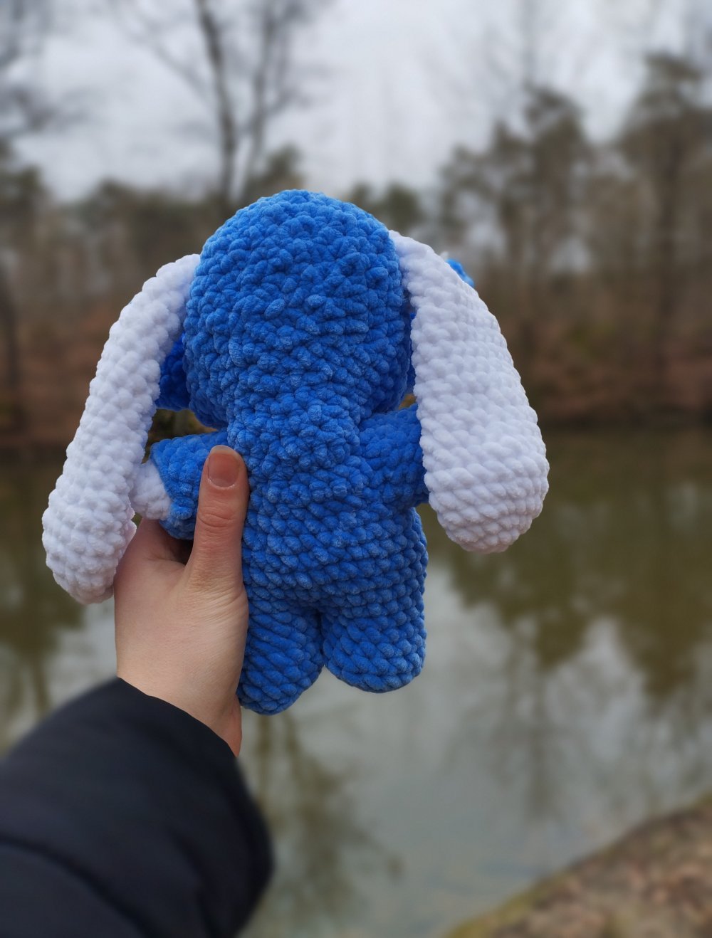Hase Kuscheltier Lilo und Stitch Kostüm gehäkelt Amigurumi selfmade