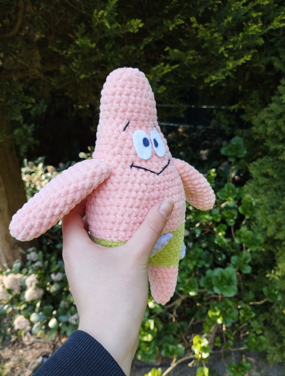 SpongeBob Patrick Star Kuscheltier Amigurumi selfmade gehäkelt