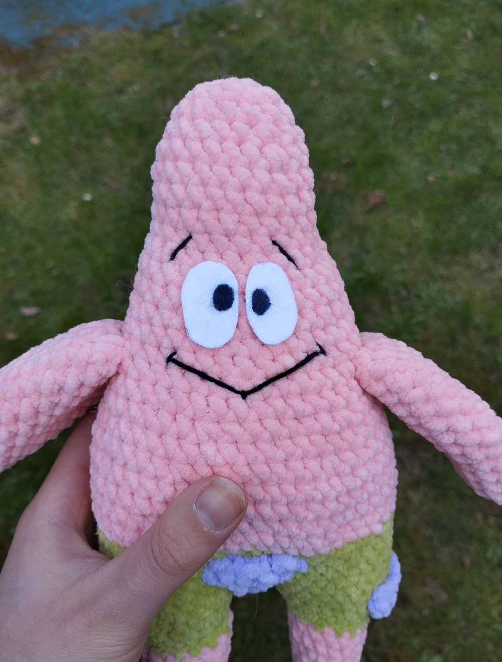 SpongeBob Patrick Star Kuscheltier Amigurumi selfmade gehäkelt