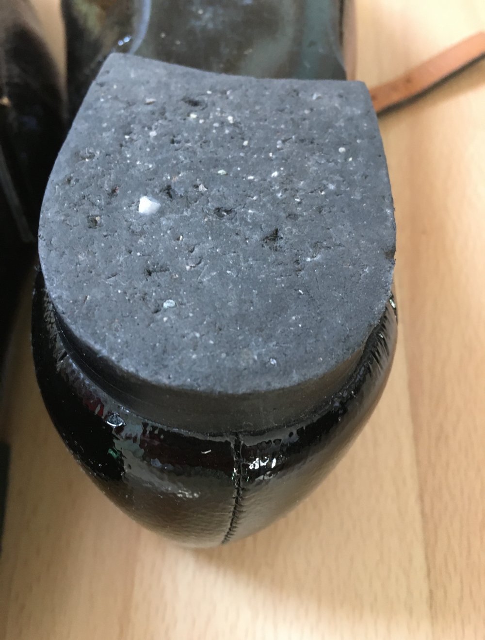 sarenza Ballerina Gr.38 schwar/lack