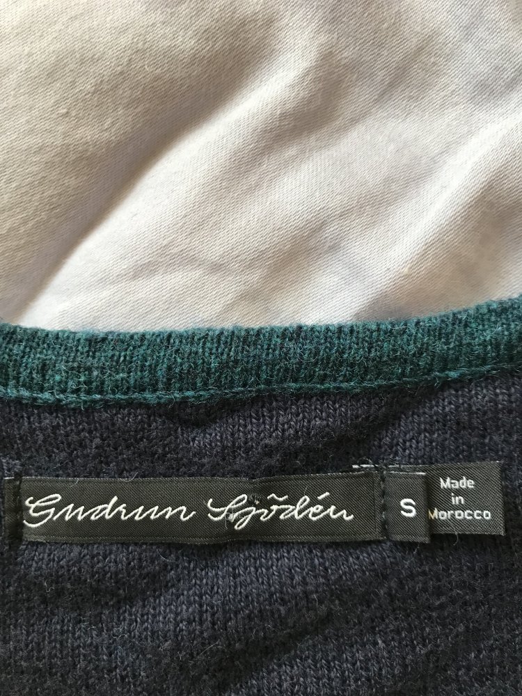 Gudrun sjoden strickjacke mit wolle