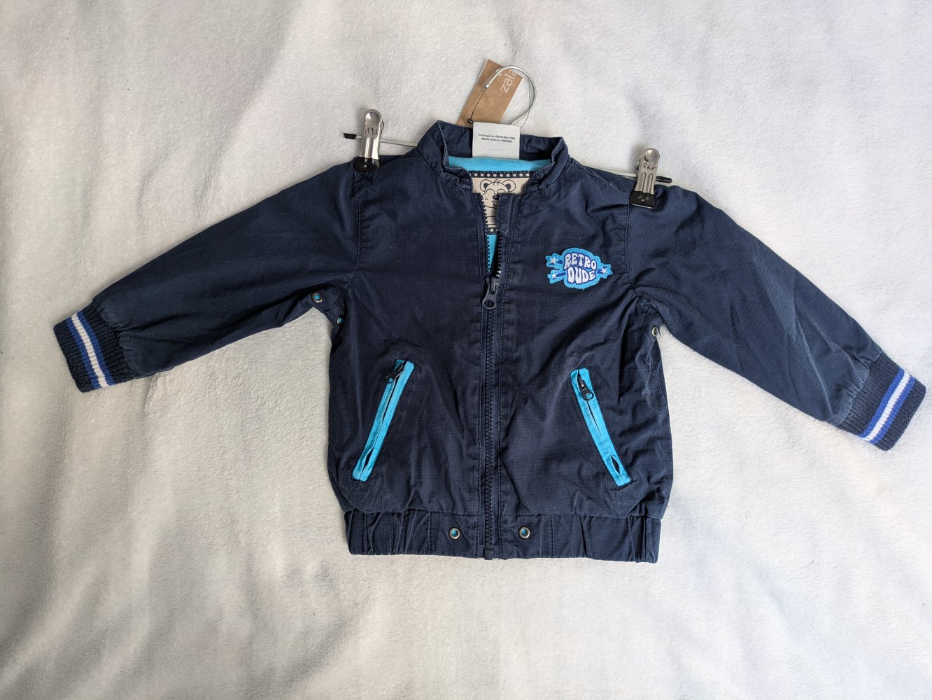 Übergangsjacke blau Größe 80