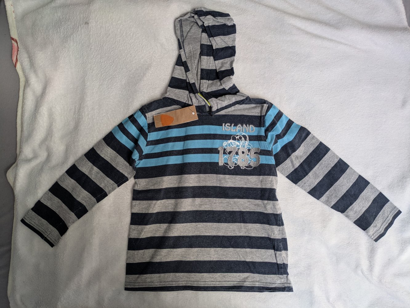 Kapuzenpullover Island Größe 116