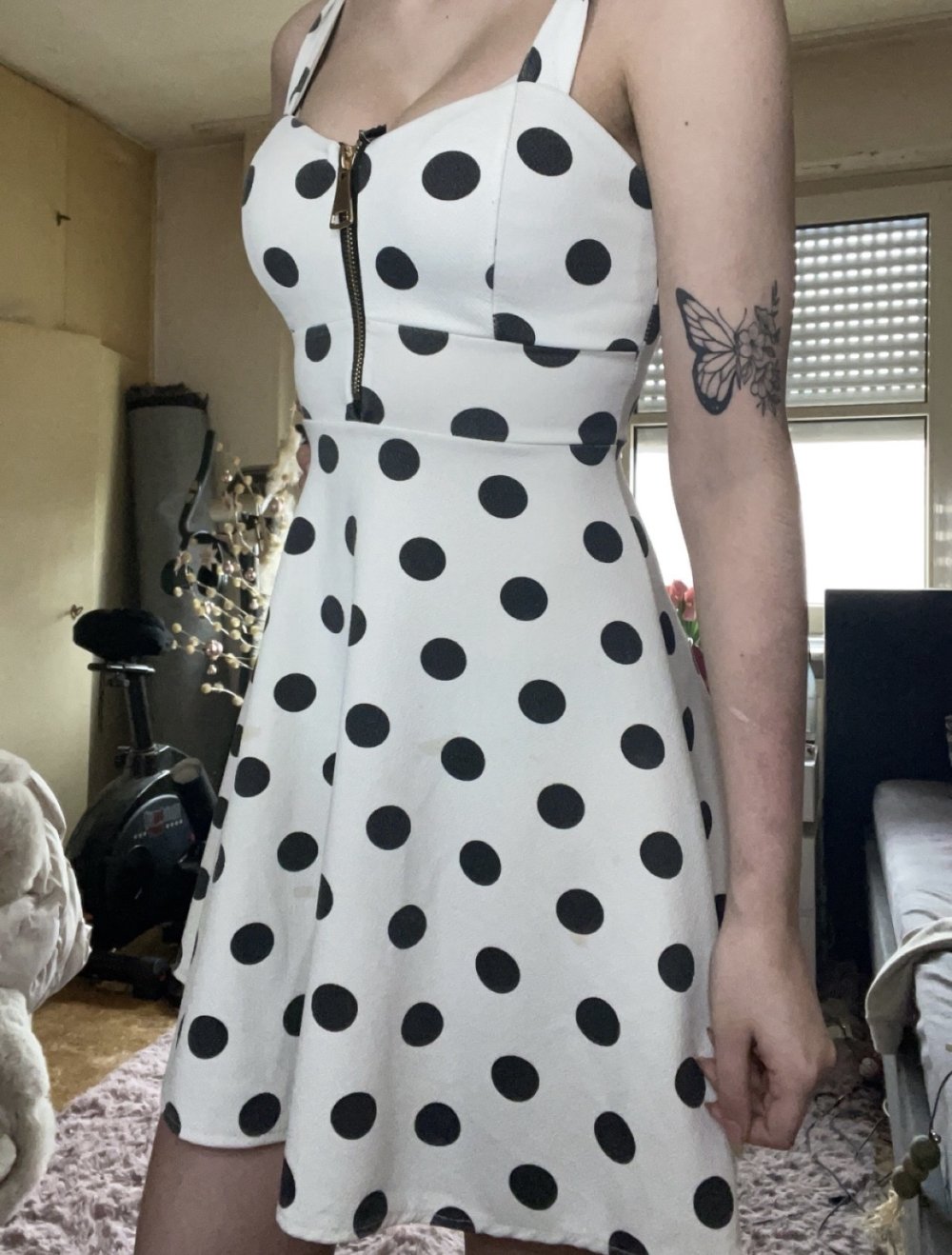 Kleid mit Reißverschluss