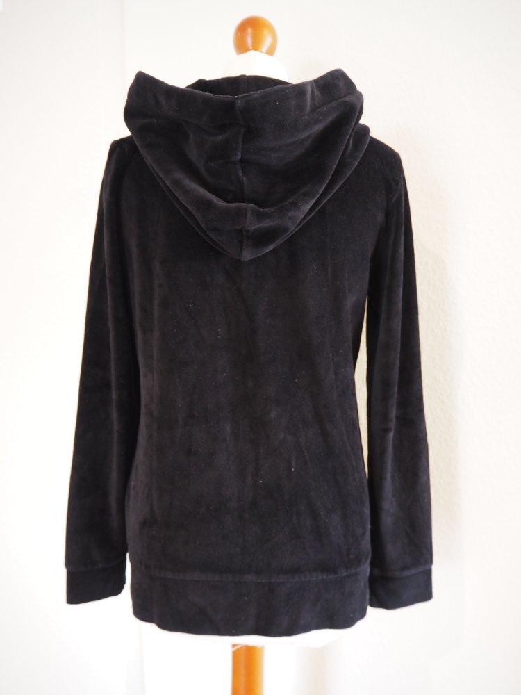 Samt-Hoodie (auch für Mottopartys)