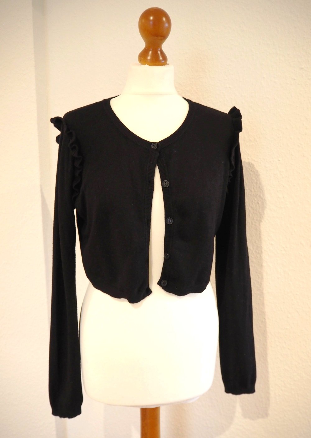 Hochwertige Bolero-Strickjacke