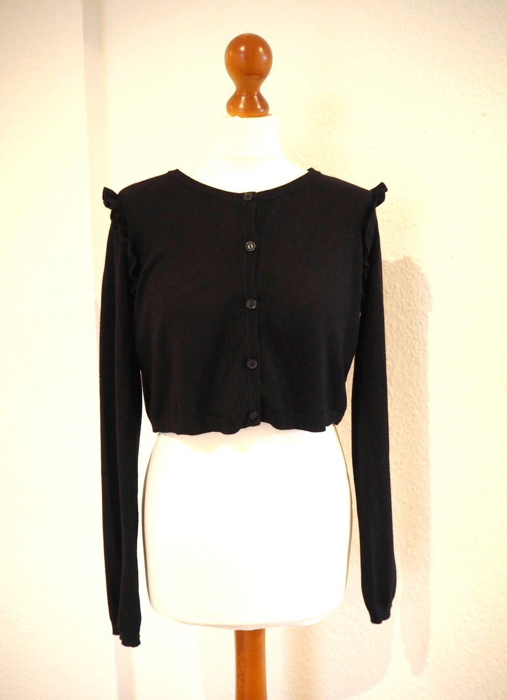 Hochwertige Bolero-Strickjacke