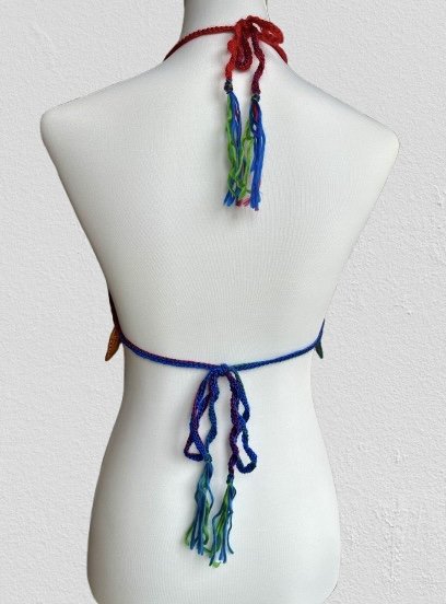 Sommertop Top Regenbogen für heiße Tage - Unikat ????