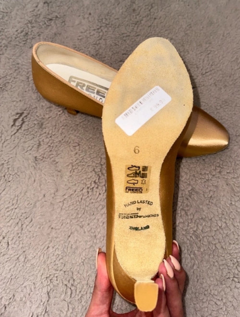 Standardtanzschuh Freed of London Gr. 6