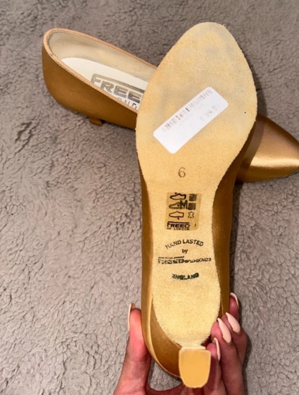 Standardtanzschuh Freed of London Gr. 6