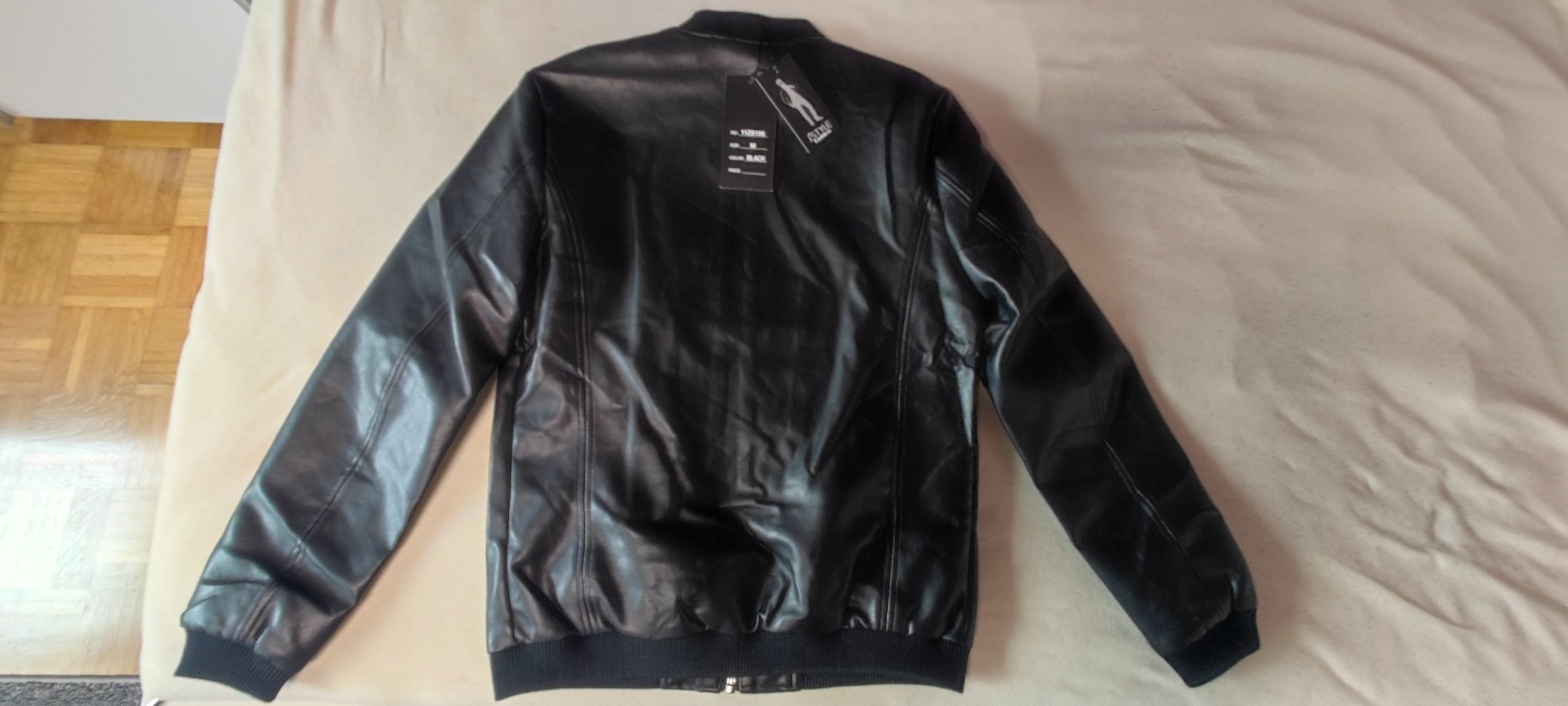 Herren Kunstlederjacke / Übergangsjacke 