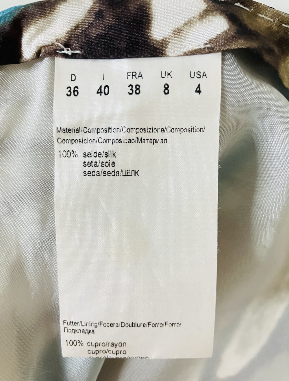 Hugo Boss Rock Seide Gr 36