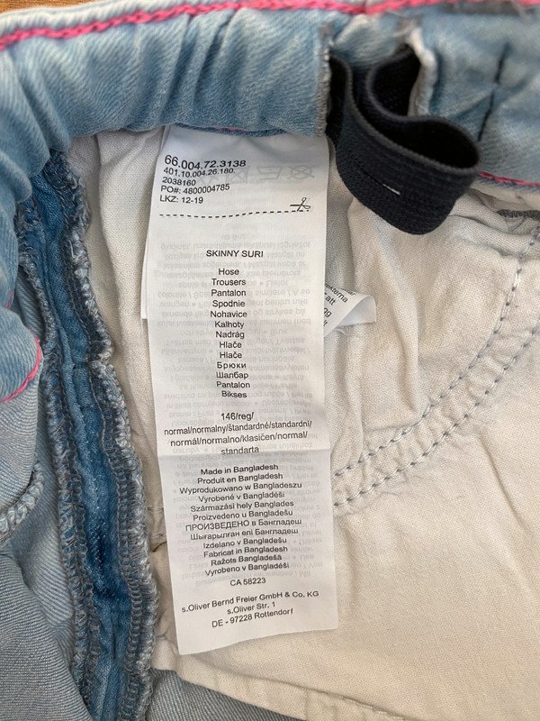 Jeansshorts, Gr. 146 reg, s. Oliver