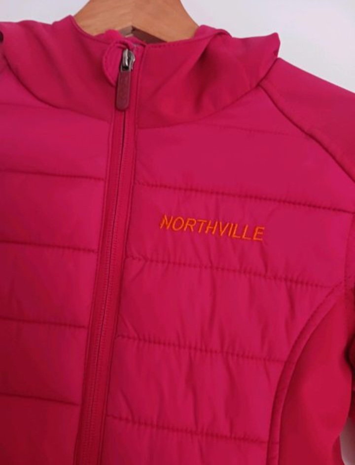 Neuw.~ Schöne Steppjacke (v.Northville), Gr.134-140, pink