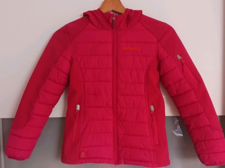 Neuw.~ Schöne Steppjacke (v.Northville), Gr.134-140, pink