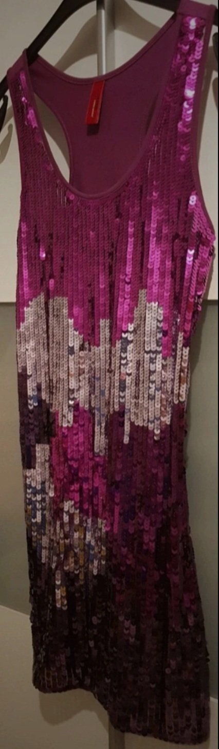 Wie neu ~ Wunderschönes Pailletten~Kleid (v.Vero Moda), Gr.S~M