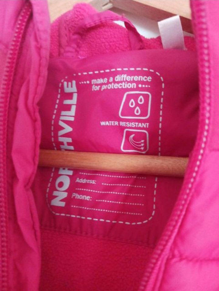 Neuw.~ Schöne Steppjacke (v.Northville), Gr.134-140, pink