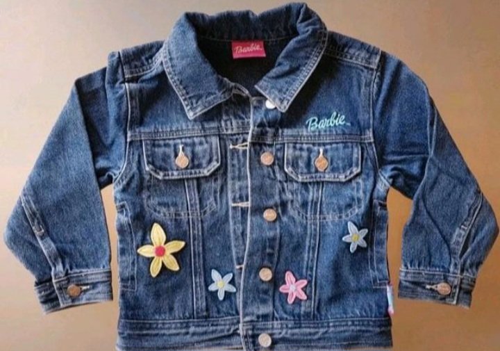 Wie neu ~ Tolle *Barbie* Jeansjacke (v.S&B), Gr.104~110