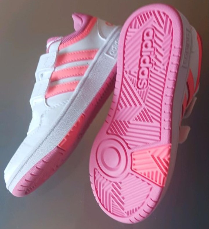 Neuw. ~ Schöne Sportschuhe ( v.Adidas), Gr.32, weiß/orange/pink