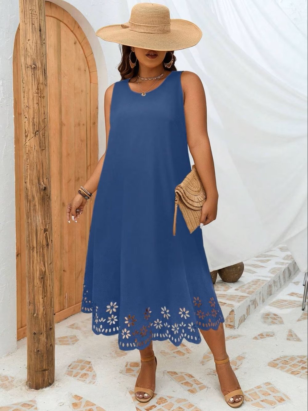 NEU Tolles Sommerkleid Kleid Gr. 44 NEU