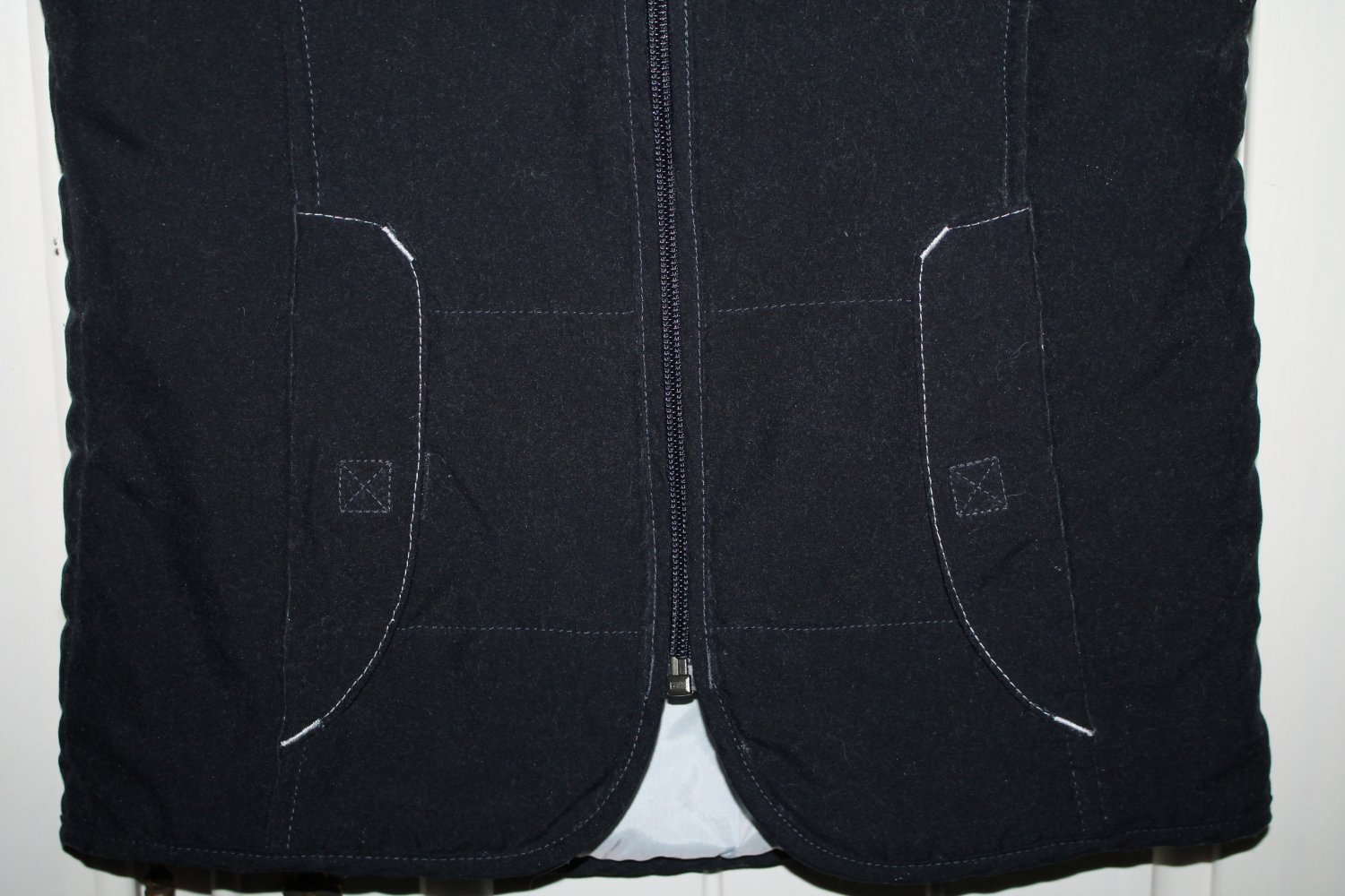 Fouganza Reitweste Gr. 116 122 128 125-132 cm Pferd dunkelblau