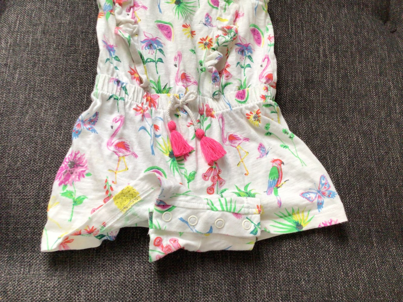 Gr. 86 Goldiges Einteiler Playsuit von Next England