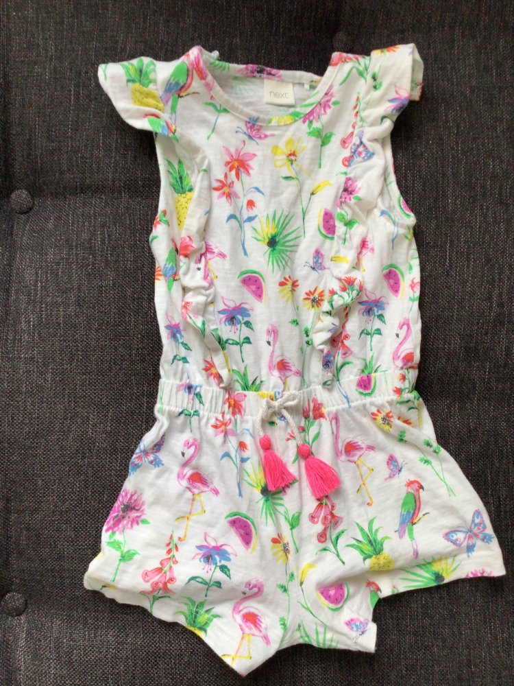 Gr. 86 Goldiges Einteiler Playsuit von Next England